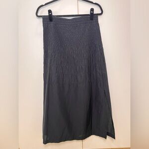 W by Worth Charcoal Maxi Skirt